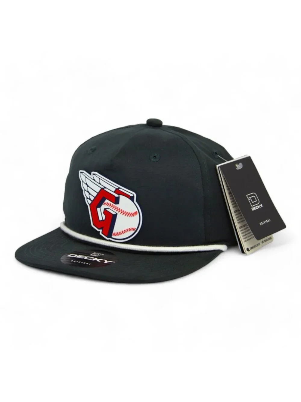 Cleveland Guardians 3D Classic Rope Hat- Charcoal/ White